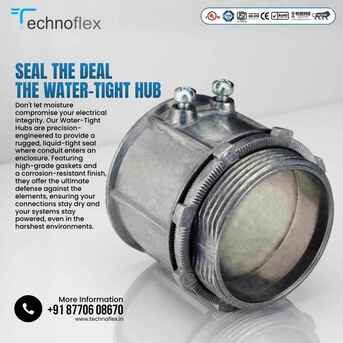 Vienna, Electrical & Plumbing, # Water Tight Hub By Technoflex &ndash; Reliable Protection For Electrical Connections