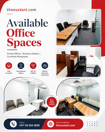 Dubai, Offices, AED 15500,  Office Space In Dubai With Ejari From AED 15,500