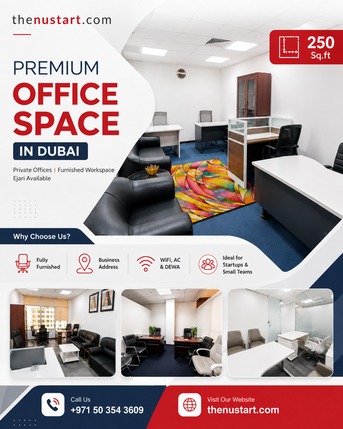 Dubai, Offices, AED 15500,  Office Space In Dubai With Ejari From AED 15,500
