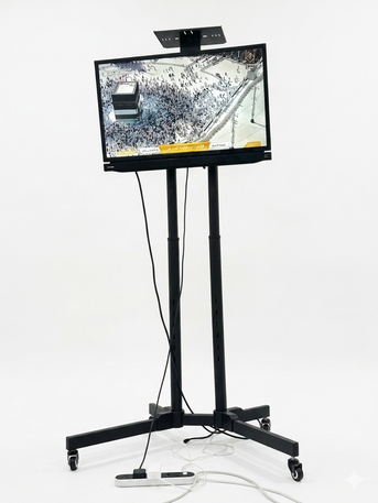 Bani Malik, Electronics, SAR 650,  For Sale: Toshiba 32" LED TV & Premium Mobile Floor Stand