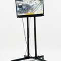 SAR 650,  For Sale: Toshiba 32" LED TV & Premium Mobile Floor Stand