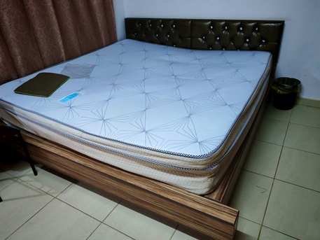 Riyadh, Furniture, SAR 123,  King Size Bed & Mattress