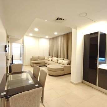 Manama, Apartments, Flats, Houses & Villas, BHD 375/month,  Furnished,  134 Sq. Meter,  MODERN 2 BEDROOM/ 2 BATHROOM AT AFFORDABLE RENT
