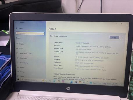 Jubail, Computers, SAR 1250,  HP Intel I7 Core