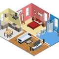 BHD 300/month,  3 BR,  Affordable Semi-Furnished Apartment For Rent In Mahooz