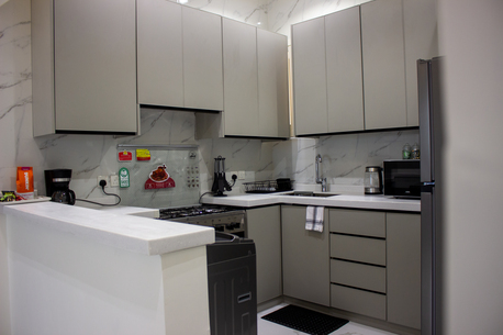 Al Hamra, Apartments, Flats, Houses & Villas, SAR 550/day,  Furnished,  2 BR,  Modern  Apartments In Al Quds