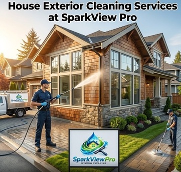 Ottawa, Cleaning, House Exterior Cleaning Services At SparkView Pro