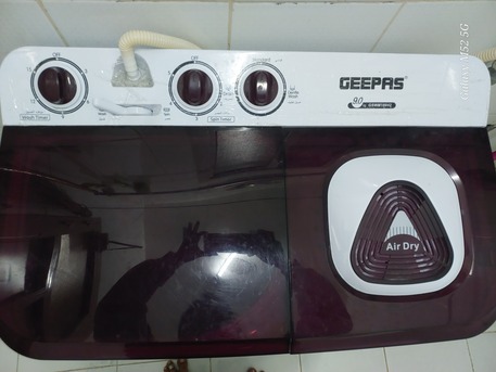 Manama, Appliances, BHD 25,  Geepas Semi Automatic Washing Machine 9kg