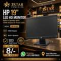 BHD 8,  HP 19"LED HD Monitor Built-in Speakers With HDMI Adapter & Power Cable