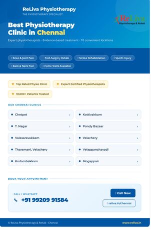 Chennai, Health, Physiotherapy Clinic In Chennai