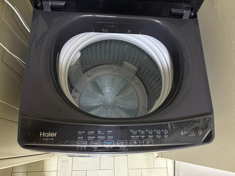 Yanbu, Appliances, SAR 750,  Washing Machine Haier 8 KG . 5 Months Used Only