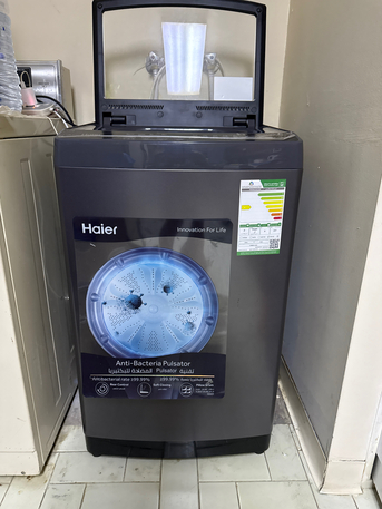 Yanbu, Appliances, SAR 750,  Washing Machine Haier 8 KG . 5 Months Used Only