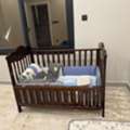 SAR 189,  Baby Crib & Foldable Travel Stroller