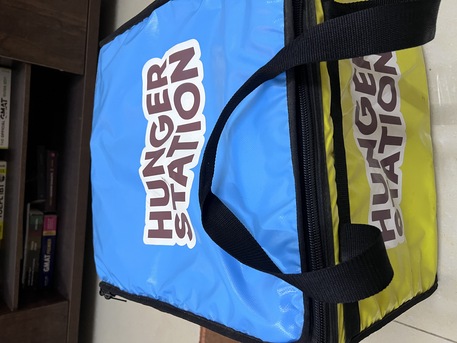 Khobar, Clothing & Accessories, SAR 100,  For Sale &ndash; HungerStation Delivery Bag (Used)
