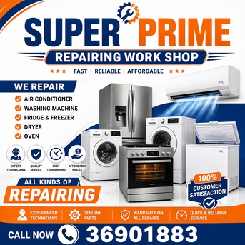 Hamad Town, Air Conditioning, Air Conditioner Washing Machine Fridge And Freezer Dryer And Oven Repairing