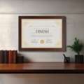 INR 500,  Framed Certificates