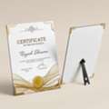 INR 600,  Frameless Certificate Frame