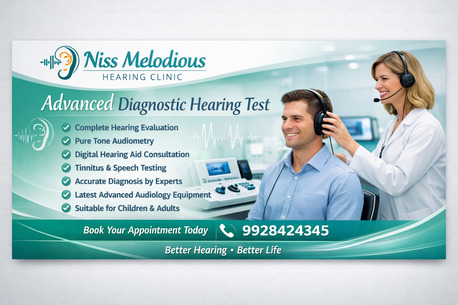 Jaipur, Health, Advanced Diagnostic Hearing Test