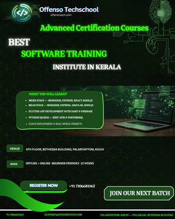 Kerala, Education, Best Software Training Institute In Kerala