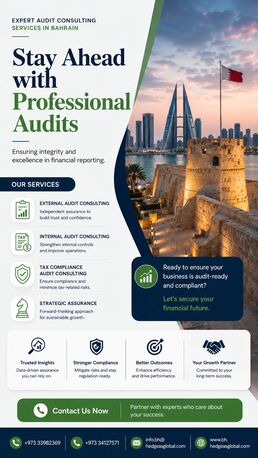 Manama, Accounting, Professional Audits Service