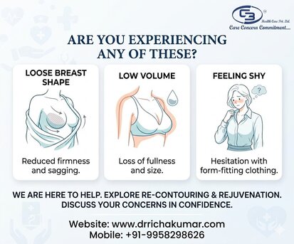 New Delhi, Health, Loose Breast Shape, Low Volume & Feeling Shy In Fitted Wear?