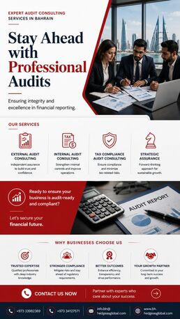 Manama, Accounting, 100 % PROFESSIONAL AUDIT SERVICE