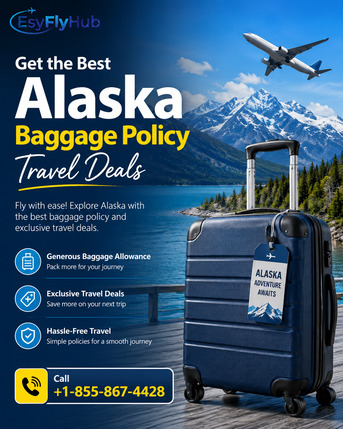 New York, Travel, Get The Best Alaska Baggage Policy Travel Deals +1-855-867-4428