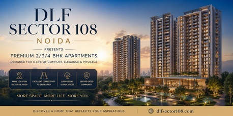 Noida, Real Estate For Sale, INR 12000000,  DLF Sector 108 Noida - Feel The Change In Your Life