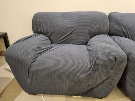 Riyadh, Furniture, SAR 200,  Dimos 7 Seater Sofa (with Cushion Cover)