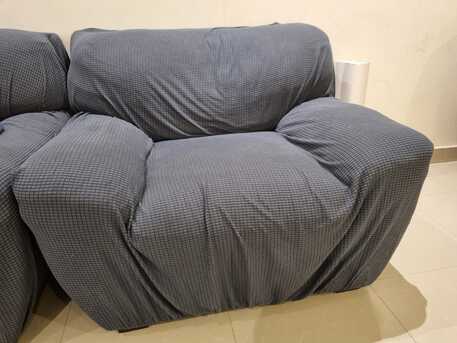Riyadh, Furniture, SAR 200,  Dimos 7 Seater Sofa (with Cushion Cover)