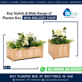 Al Qusais, Furniture, AED 500,  Buy Wooden Planter Box Online In UAE | Custom Made Planter Box