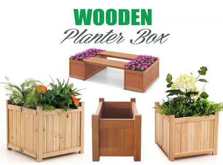 Al Qusais, Furniture, AED 500,  Buy Wooden Planter Box Online In UAE | Custom Made Planter Box