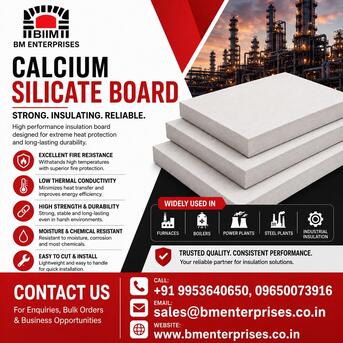 Faridabad, Materials, INR 1200,  Best Quality Calcium Silicate Boards Manufacturer In India