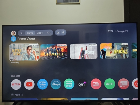 Al Kharj, Electronics, SAR 900,  TCL 4K HDR Smart LED Google Android 55 Inch
