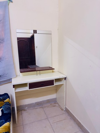 Riffa, Furniture, BHD 28,  BED ROOM SET - Bed , Mattress, Side Table, 2 Door Cupboard ,Dressing Table