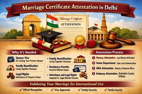 New Delhi, Legal, Marriage Certificate Attestation In Delhi