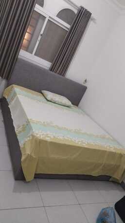 Riyadh, Furniture, SAR 350,  King Size Bed With Good Mattress (like New)