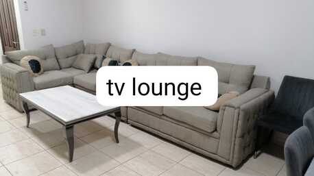 Jubail, Furniture, SAR 900,  L Shape Sofa Set With Central Table And 4 Side Tables
