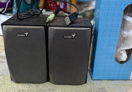 Riyadh, Electronics, SAR 1,  BeSat Karaoke System, Genius Speakers With Audio And Usb Cable