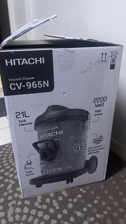 Riyadh, Appliances, SAR 500,  Hitachi Vacuum 21 Liter 2200 Watt