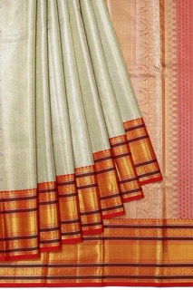 Kurnool, Businesses For Sale, Designer Pista Colour Saree Silk Collection | Mavuris