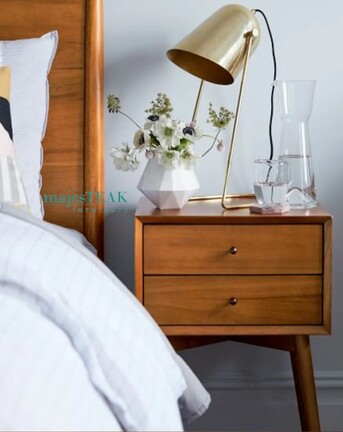 Kuala Lumpur, Furniture, MYR 650,  Teak Night Stand -Meng Design