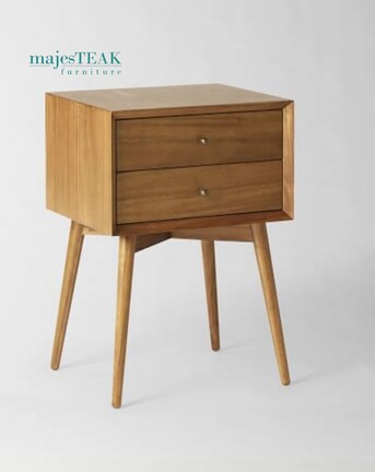 Kuala Lumpur, Furniture, MYR 650,  Teak Night Stand -Meng Design