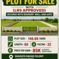 INR 12466100,  Studio,  146 Sq. Yard,  LRS APPROVED 146.66 Sqrd Plot For Sale In Alkapoor