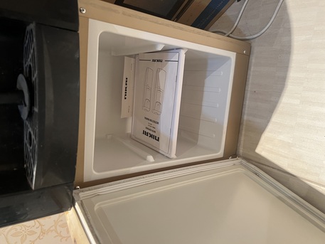 Riyadh, Household Items, SAR 400,  Hitachi Refrigerator And Nikai Water Dispenser For Sale Good Condition