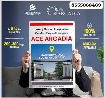 Mumbai, Residential Plots, INR 22000,  206 Sq. Yard,  Arcadia &ndash; HMDA & RERA Approved Premium Villa Plots