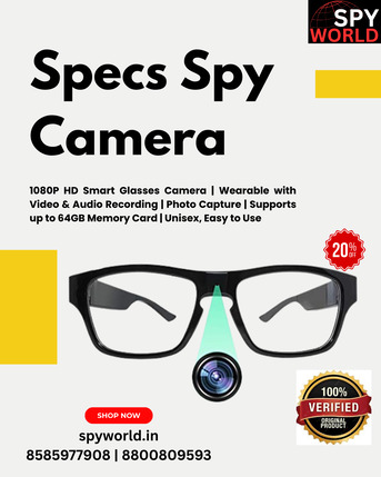 New Delhi, Electronics, INR 2999,  Best Specs Spy Camera Shop In Saket &ndash; Spy World