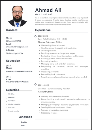 Riyadh, Job Seekers, Accountant/Account Assistant/Data Entry Operator And Computer Operator