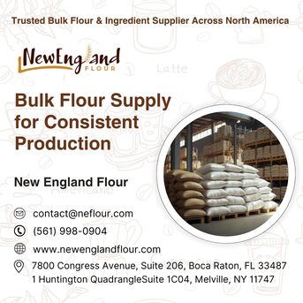New York, Food, Bulk Flour Supply For Consistent Production - New England Flour