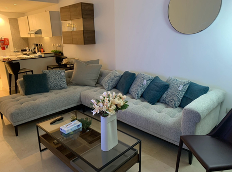 Riyadh, Apartments, Flats, Houses & Villas, SAR 89900/year,  Furnished,  1 BR,  A One Br. Apt For Rent. Overlooking The In Damac Tower
